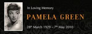 Book of condolences Pamela Green