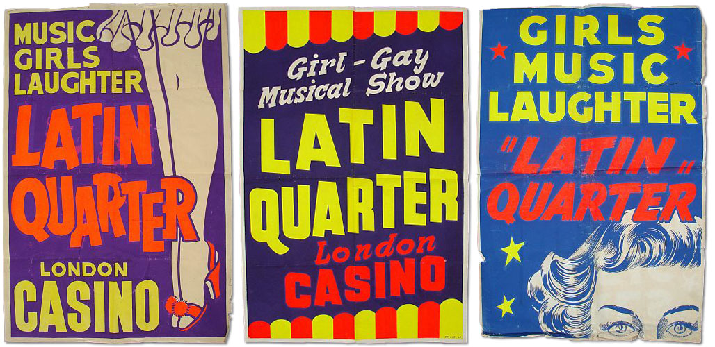 Latin Quarter Poster London Casino