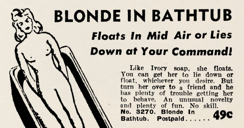 Blonde in a Bathtub