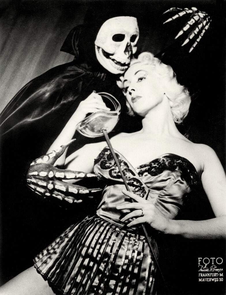 Desiree and Pierre as Death and the Maiden