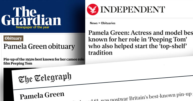 Pamela Green Obituaries 
