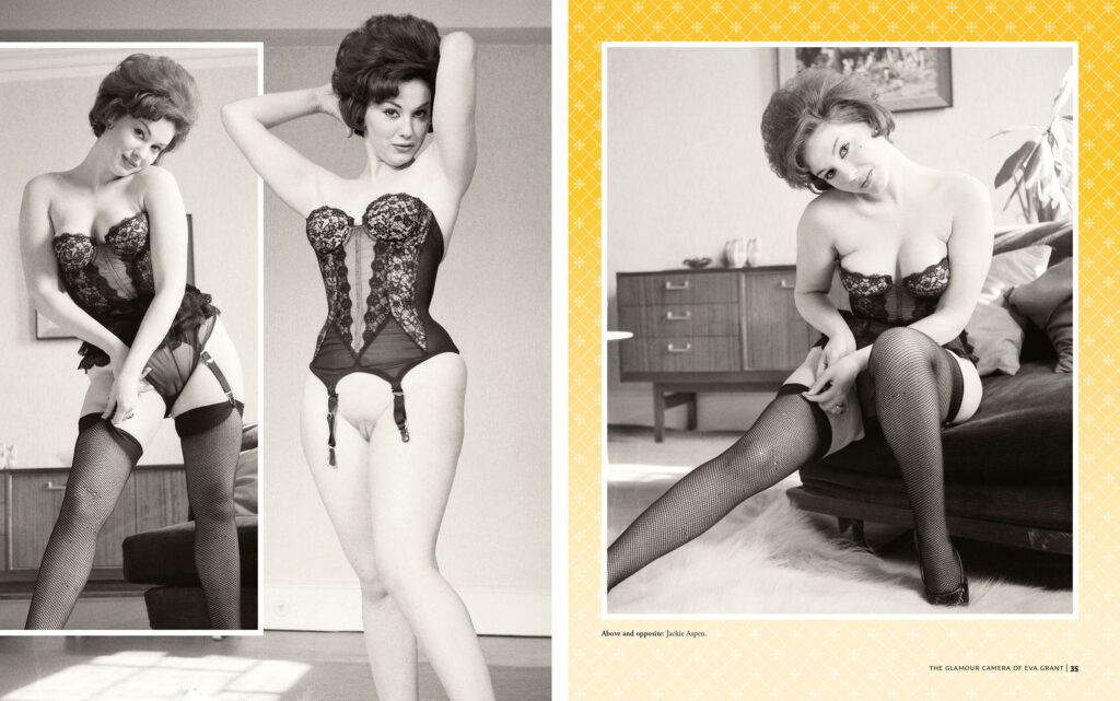 Jackie Aspen nude - Sample spread from The Glamour Camera of Eva Grant